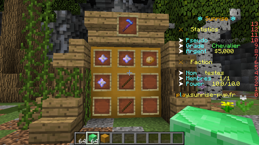 Nouveaux items [Unclaim Finder,Hammer,Farmthune,Patate de speed,Hopper de farm] SKRIPT ET JAVA