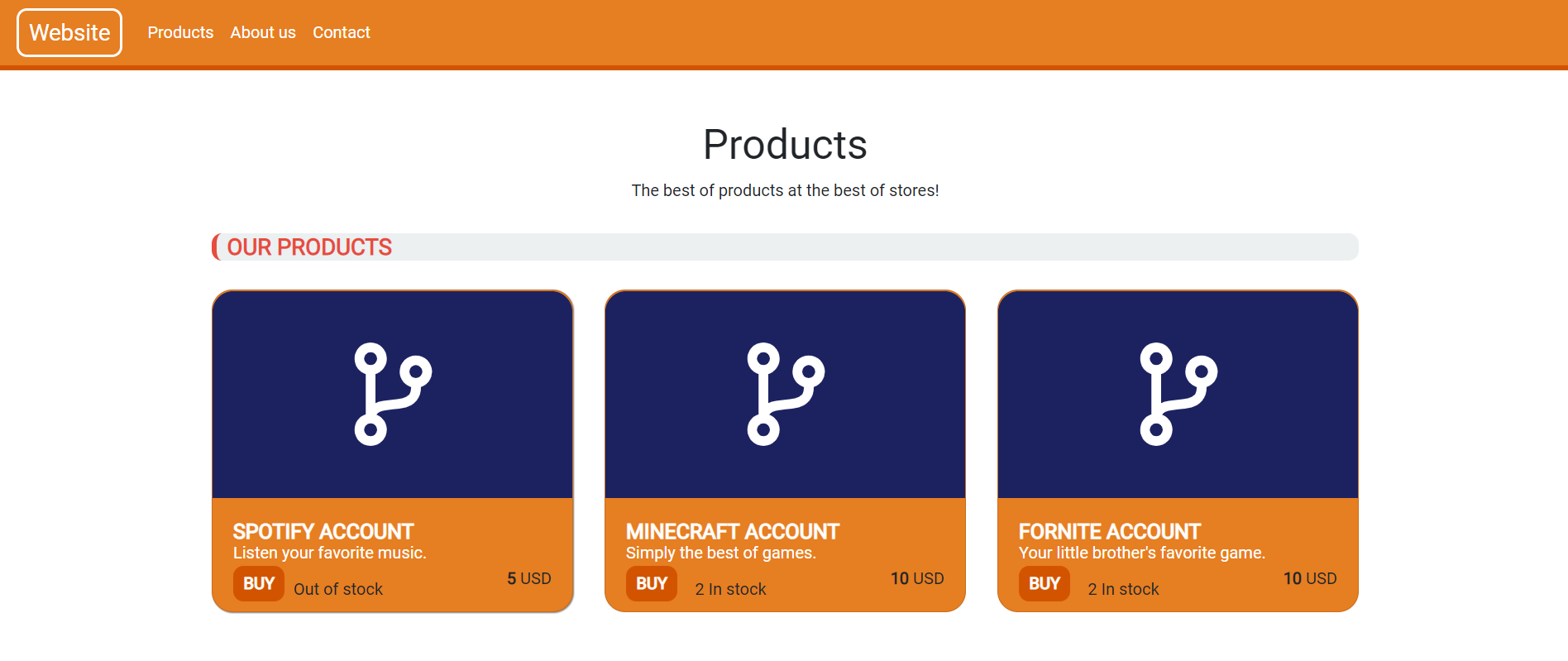[Shoppy.GG] Shop Web Template
