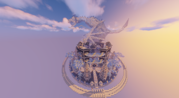 Spawn Futuriste 160x160 + organique dragon (162 Longueur et 68 de Hauteur)