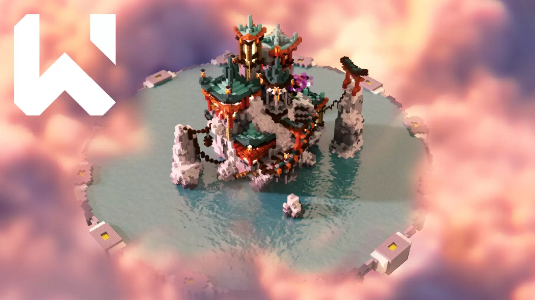 Japanese Village ❯ Hub / Spawn / lobby ❯ 150x150 [2.49€]